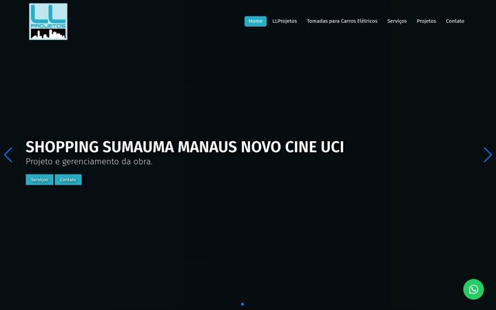 Screenshot of llprojetos.eng.br
