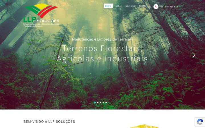 Screenshot of llpsolucoes.com