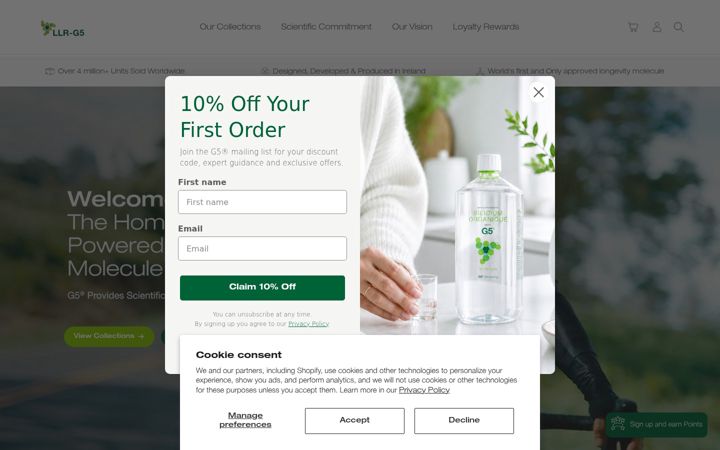 Screenshot of llrg5.com
