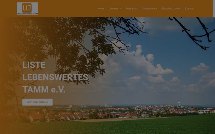 Screenshot of llt-tamm.de