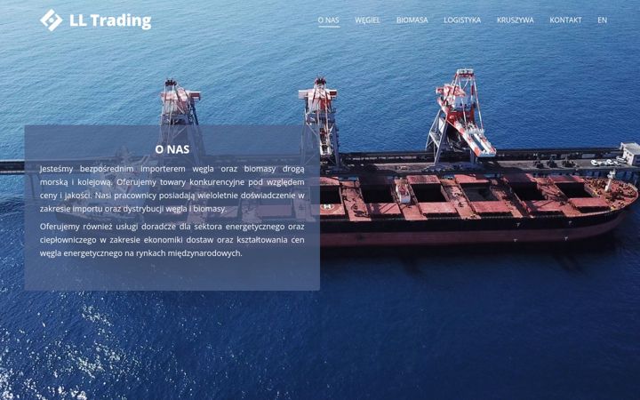 Screenshot of lltrading.pl