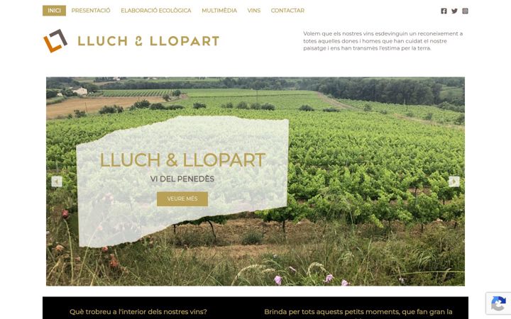 Screenshot of lluchllopart.com