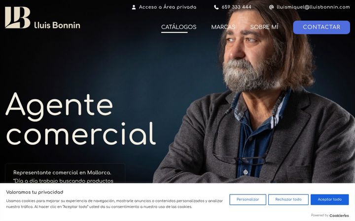 Screenshot of lluisbonnin.com