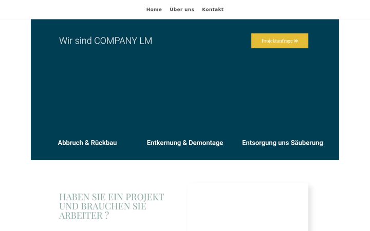 Screenshot of lm-demontage.de