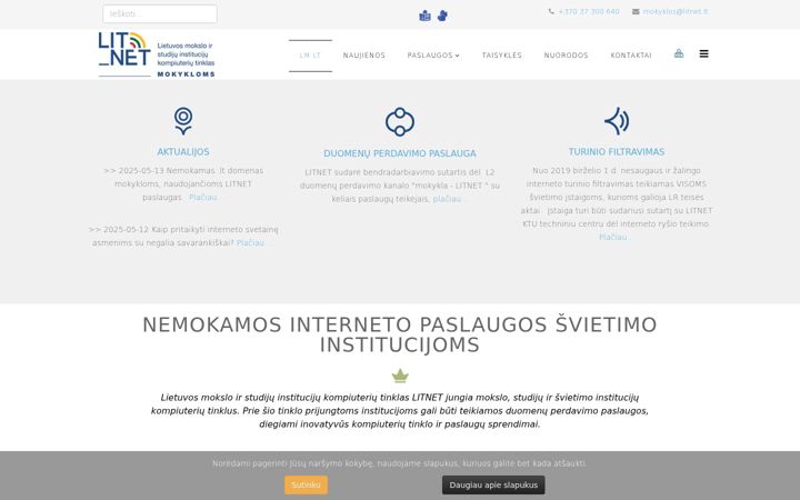 Screenshot of lm.lt