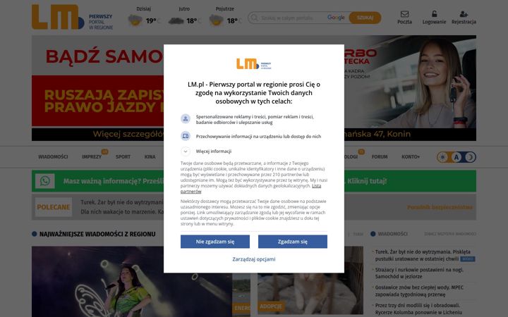 Screenshot of lm.pl