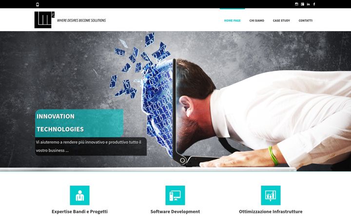 Screenshot of lm2.it