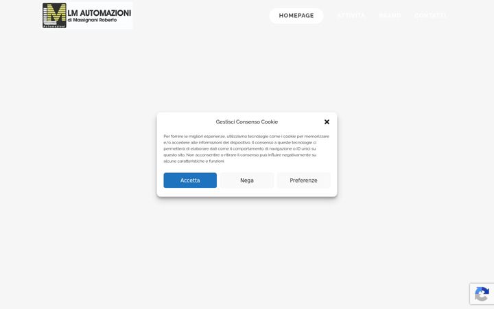 Screenshot of lmautomazioni.net