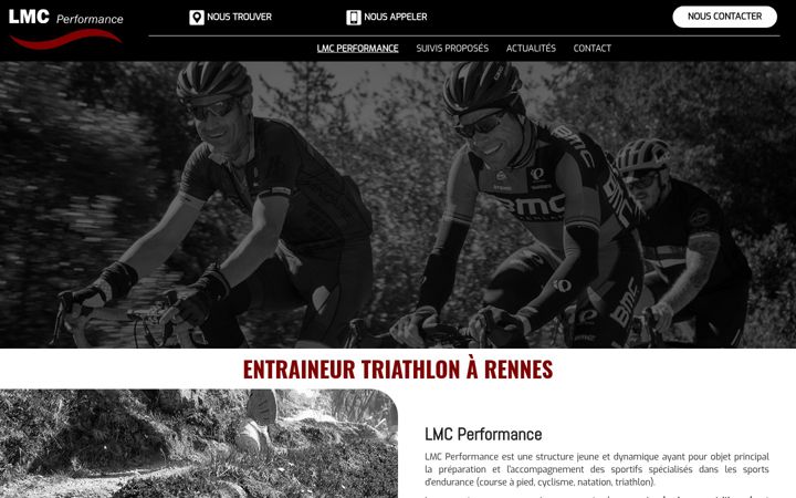 Screenshot of lmc-performance.fr