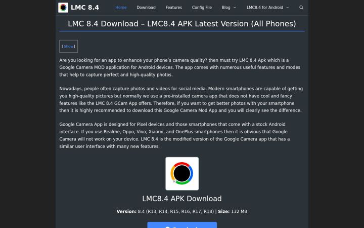 Screenshot of lmc84.pro