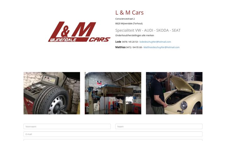 Screenshot of lmcars.be