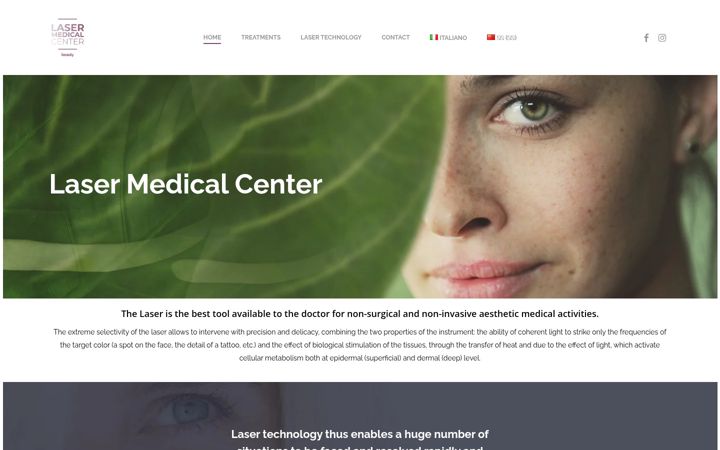 Screenshot of lmcestetica.it
