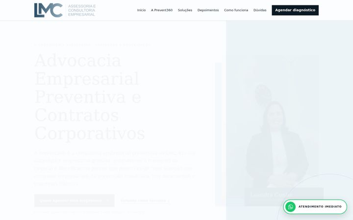 Screenshot of lmcmg.com.br