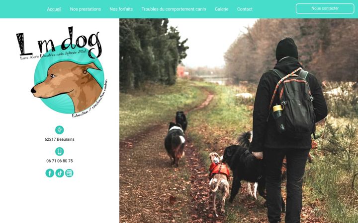 Screenshot of lmdogeduc.com