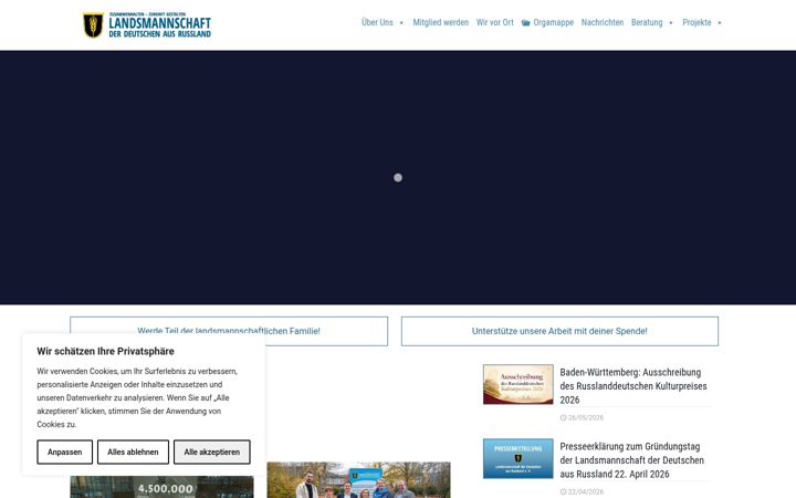 Screenshot of lmdr.de