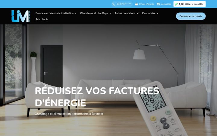 Screenshot of lmenergies-avis.fr