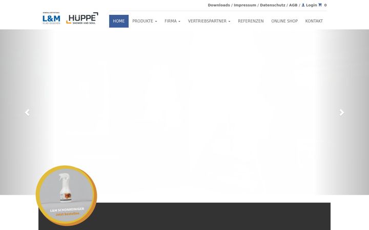 Screenshot of lmgmbh.ch