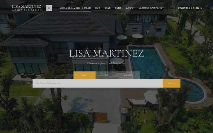 Screenshot of lmhomesanddesign.com