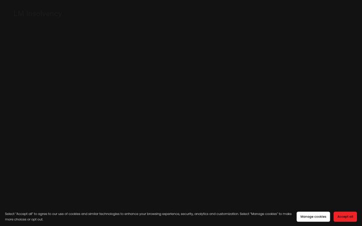 Screenshot of lminsolvency.co.uk