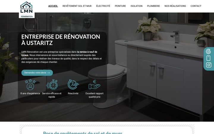 Screenshot of lmn-renovation.fr