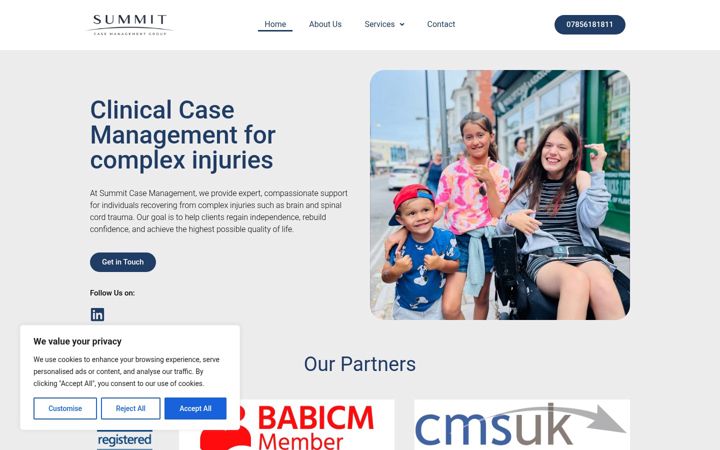 Screenshot of lmotcm.com