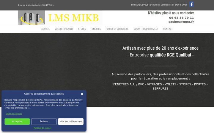 Screenshot of lms-mikb.fr