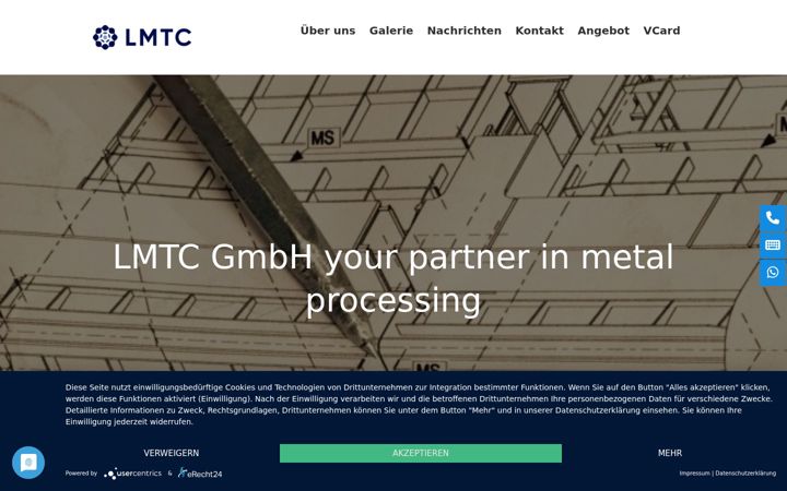 Screenshot of lmtc.eu