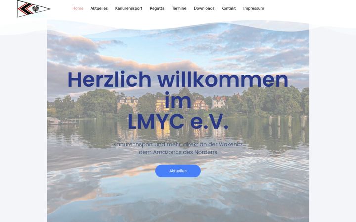 Screenshot of lmyc-luebeck.de