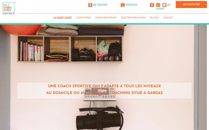 Screenshot of ln-sport-sante.fr