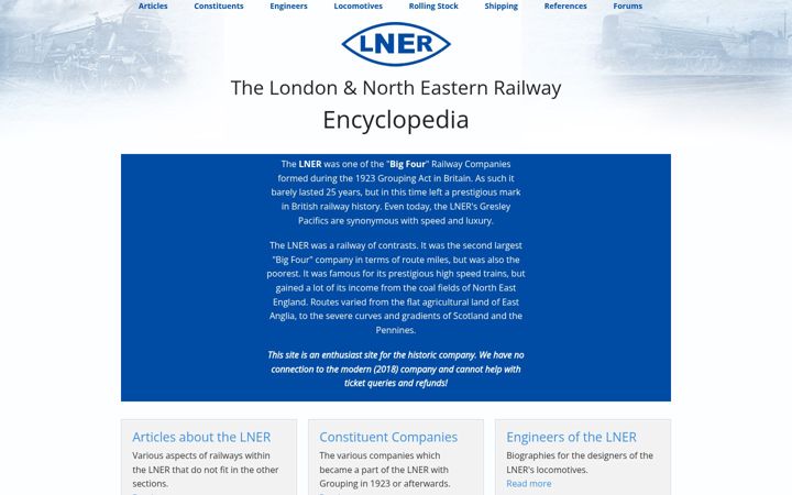 Ekrano kopija lner.info