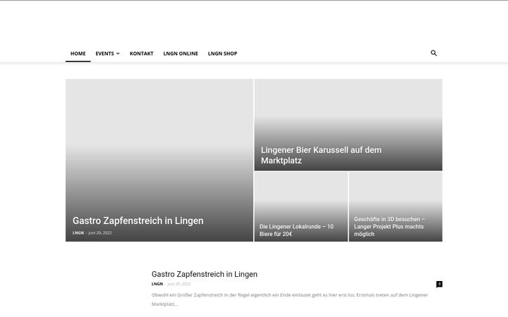 Screenshot of lngn.de