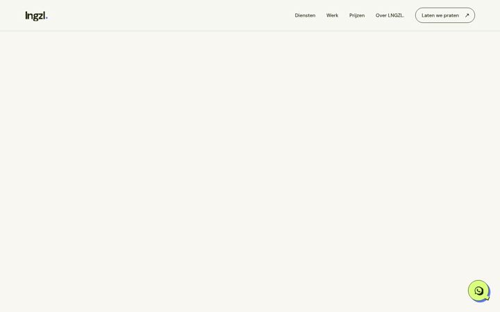 Screenshot of lngzl.nl