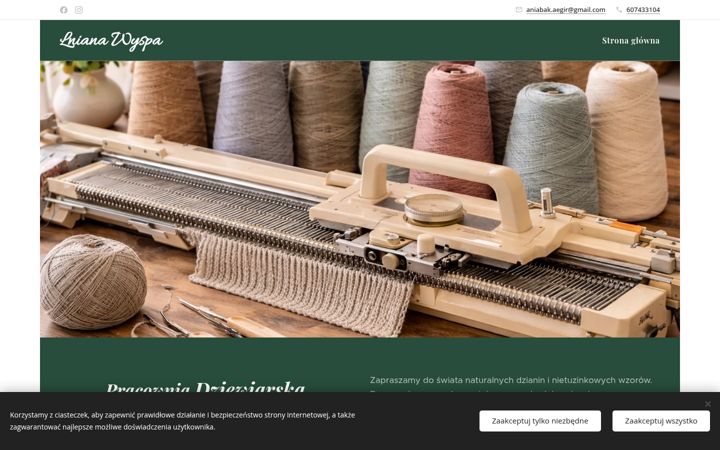Screenshot of lnianawyspa.pl