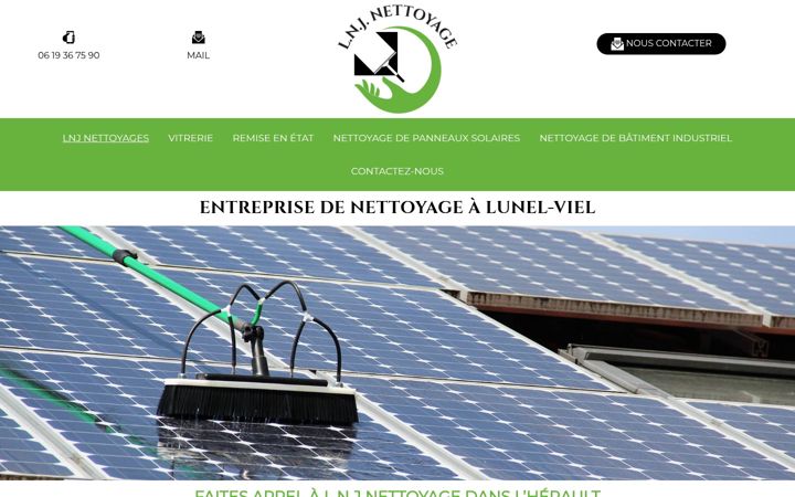 Screenshot of lnjnettoyage-34.fr