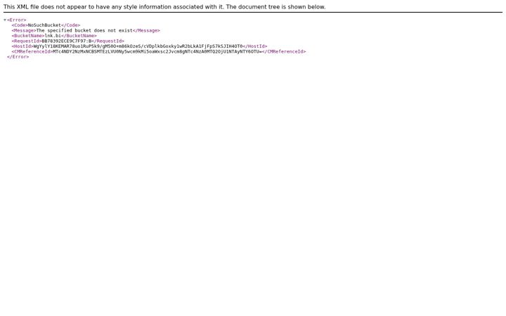 Screenshot of lnk.bi