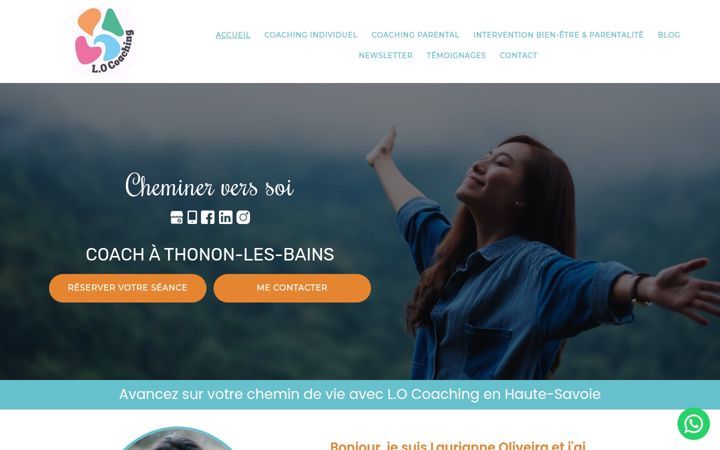 Screenshot of lo-coaching.fr