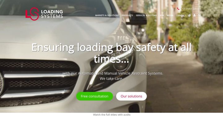 Screenshot of loading-systems.com