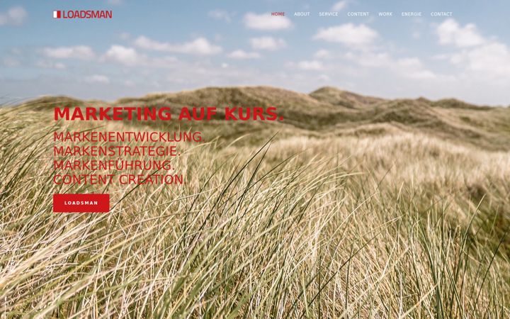 Screenshot of loadsman.de