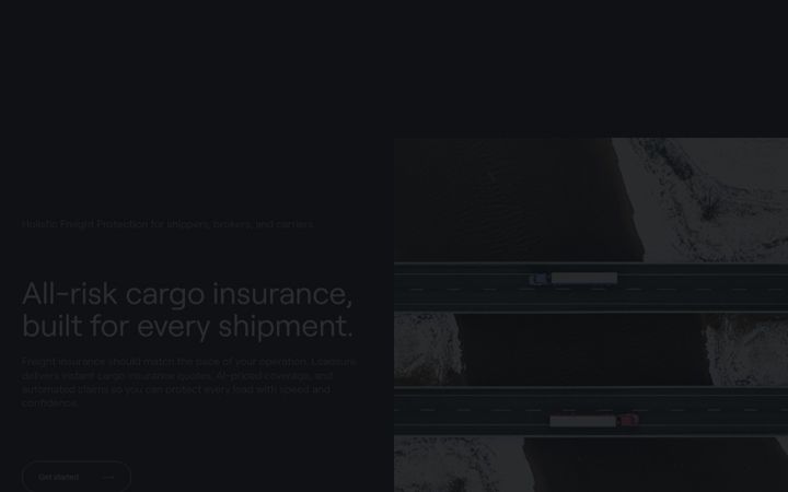 Screenshot of loadsure.net