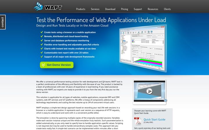 Screenshot of loadtestingtool.com