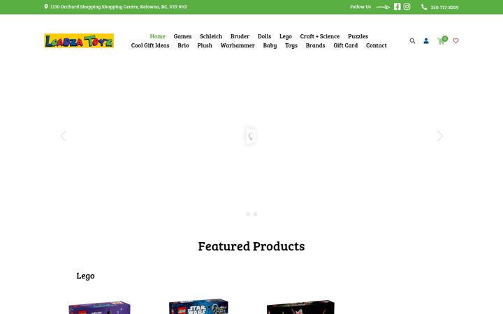 Screenshot of loadzatoyz.com