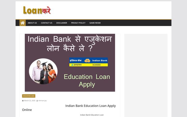 Screenshot of loankare.com