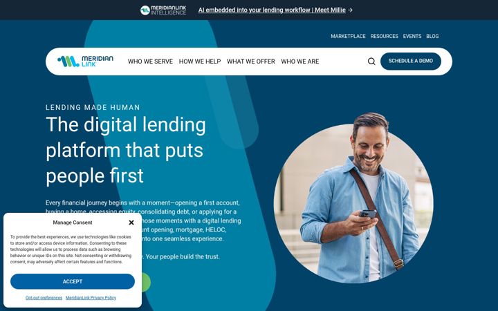 Screenshot of loanspq.com