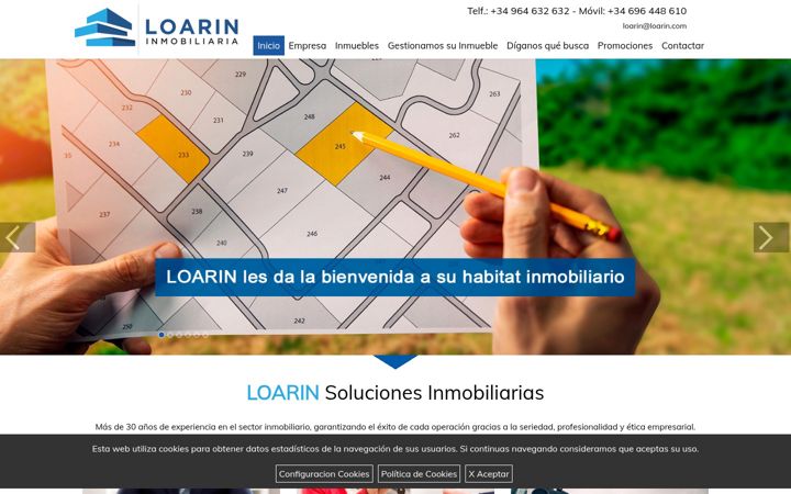 Screenshot of loarin.com