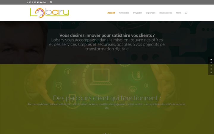 Screenshot of lobary.com