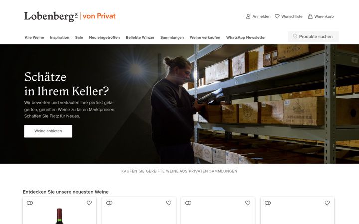Screenshot of lobenbergs-von-privat.de