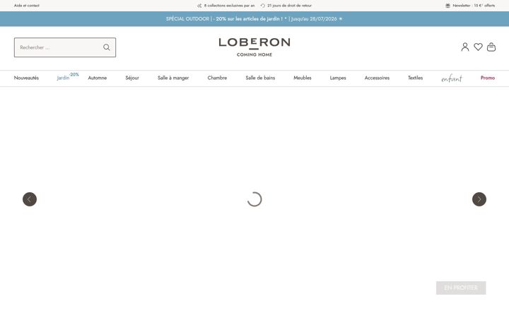 Screenshot of loberon.fr