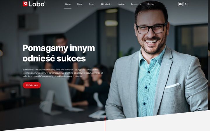 Screenshot of lobo.com.pl