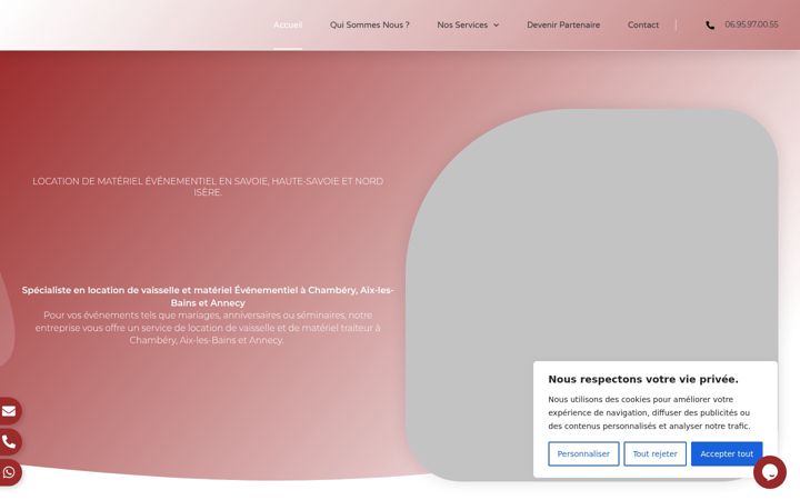 Screenshot of loca-savoie.fr