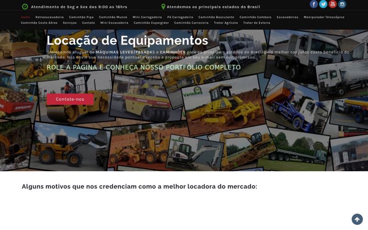 Screenshot of locacao-maquinas.com.br